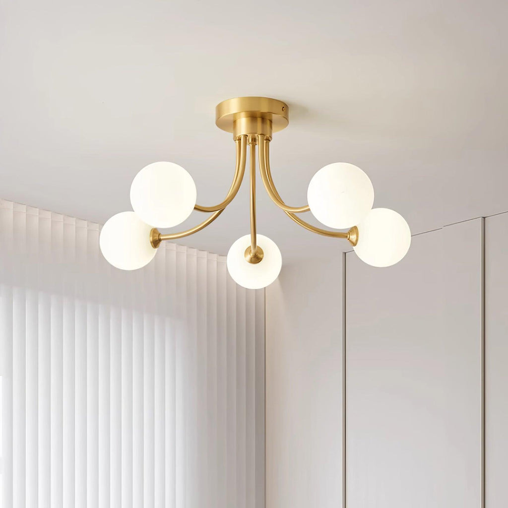 Patrizio Globe Glass Ceiling Light — product view 2