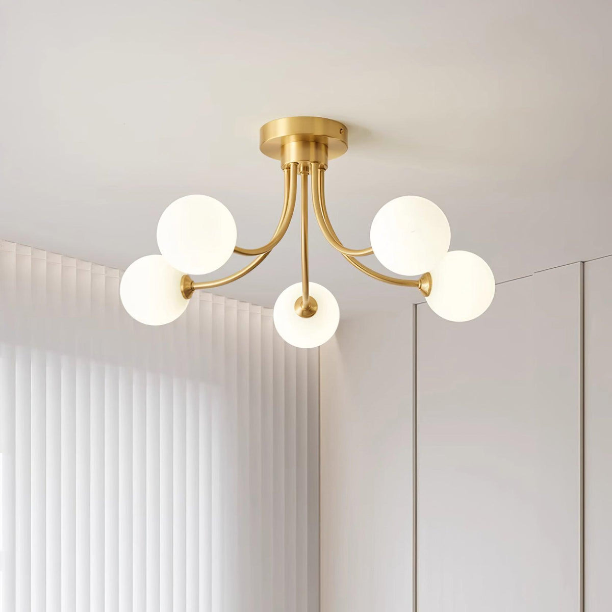 Patrizio Globe Glass Ceiling Light — product view 2