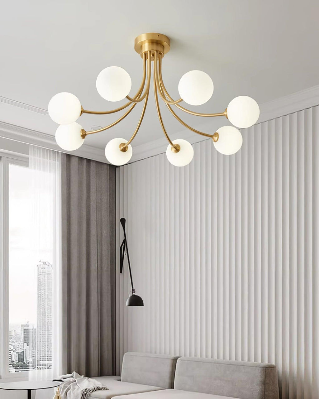 Patrizio Globe Glass Ceiling Light — product view 14