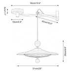 Pavilion Swing Arm Metal Pendant Lamp — product view 6