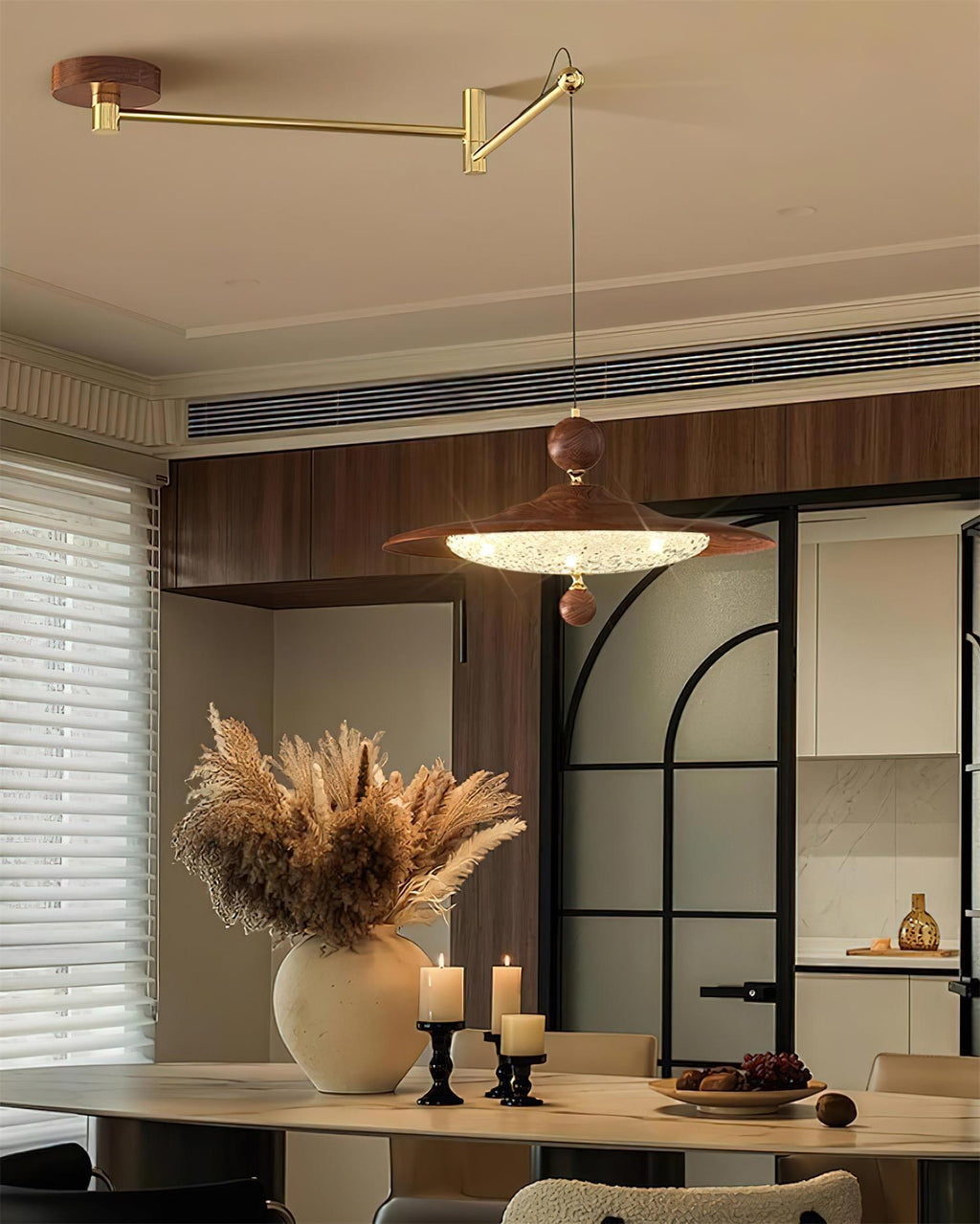 Pavilion Swing Arm Metal Pendant Lamp — product view 3