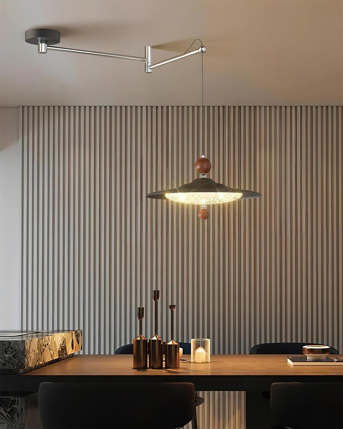 Pavilion Swing Arm Metal Pendant Lamp — product view 4