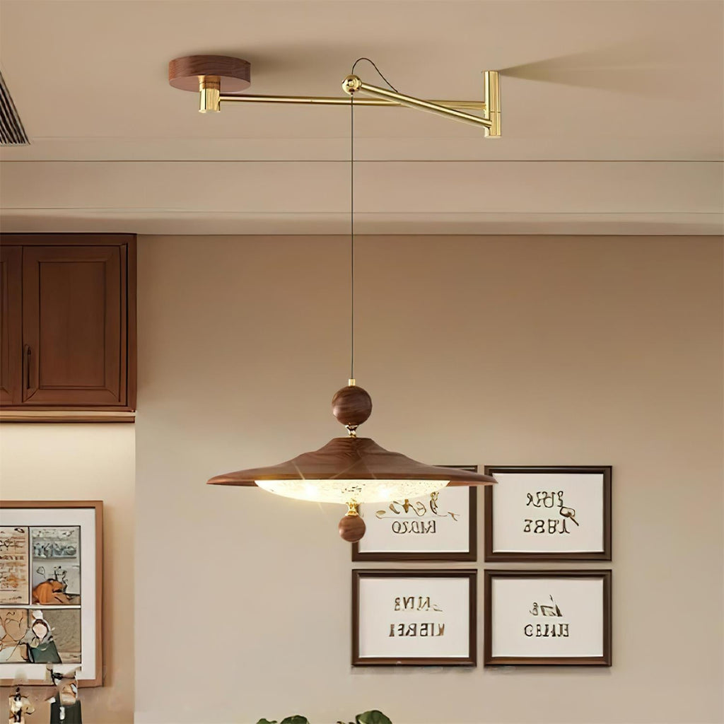 Pavilion Swing Arm Metal Pendant Lamp — product view 2