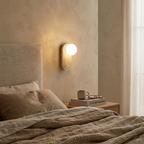 Pearla Travertine Wall Lamp — product view 10