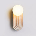 Pearla Travertine Wall Lamp — product view 17