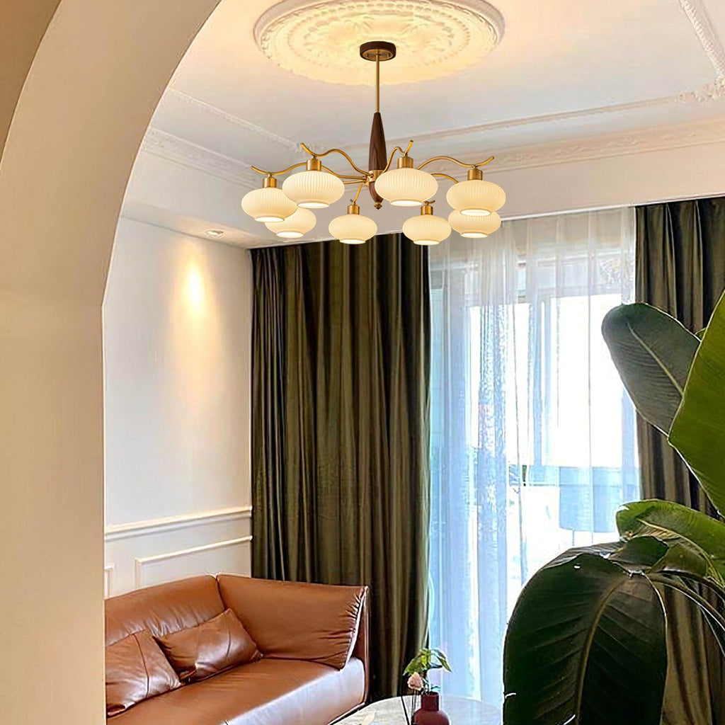 Penton Glass Chandelier — product view 3