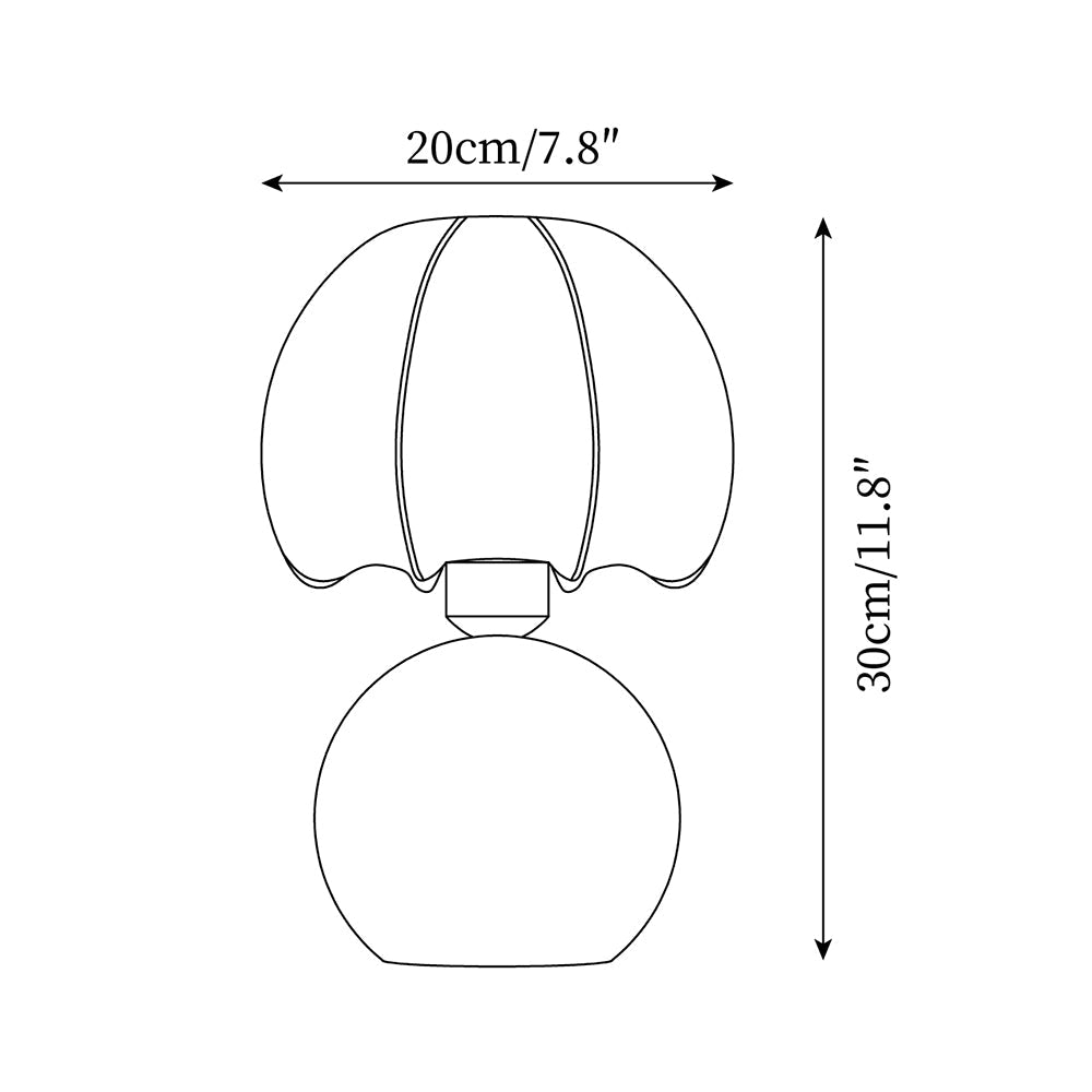 Peonies Table Light — product view 5