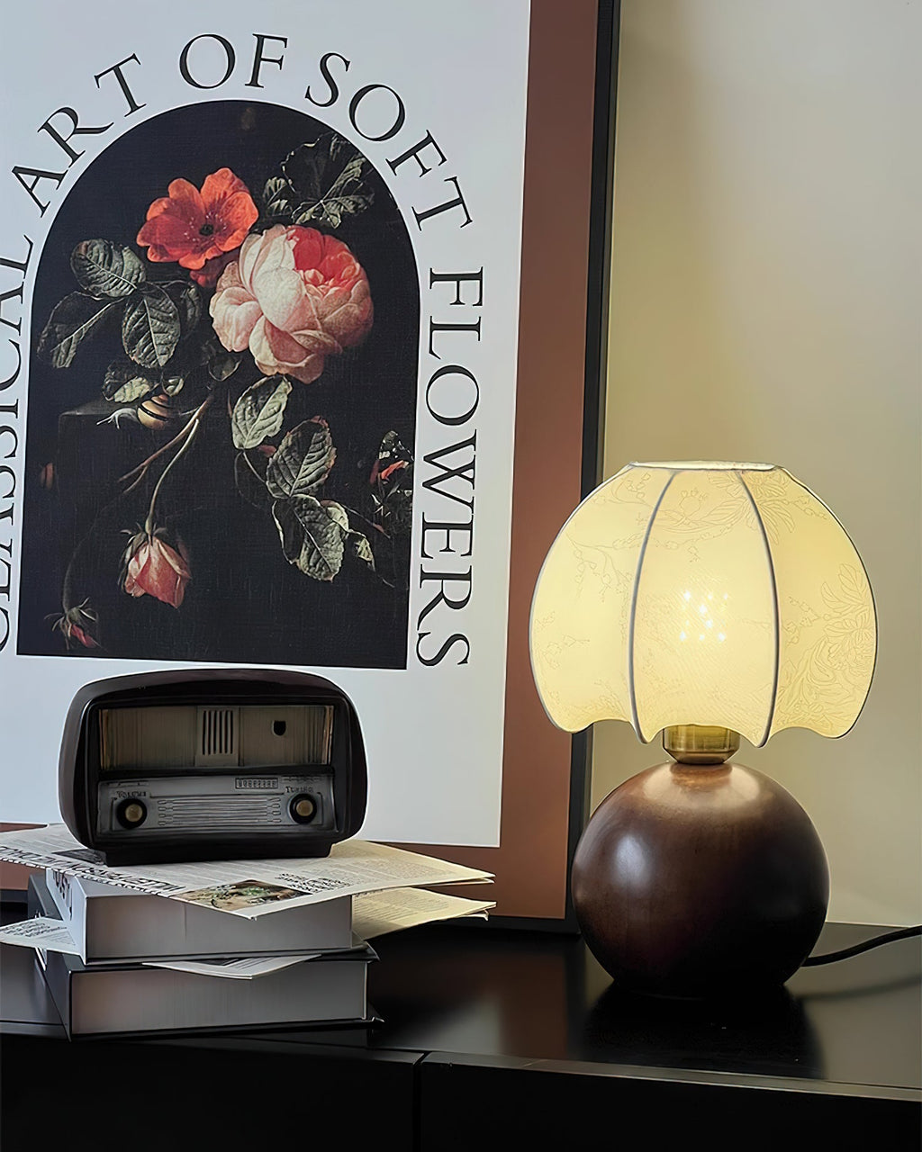 Peonies Table Light — product view 6