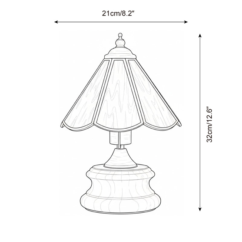 Peony Glass Table Lamp — product view 5
