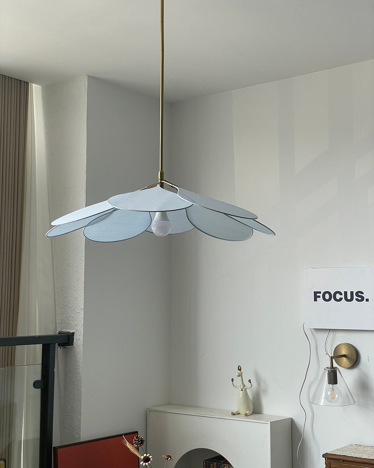Cosmo Petals Brass Pendant Lamp — product view 65