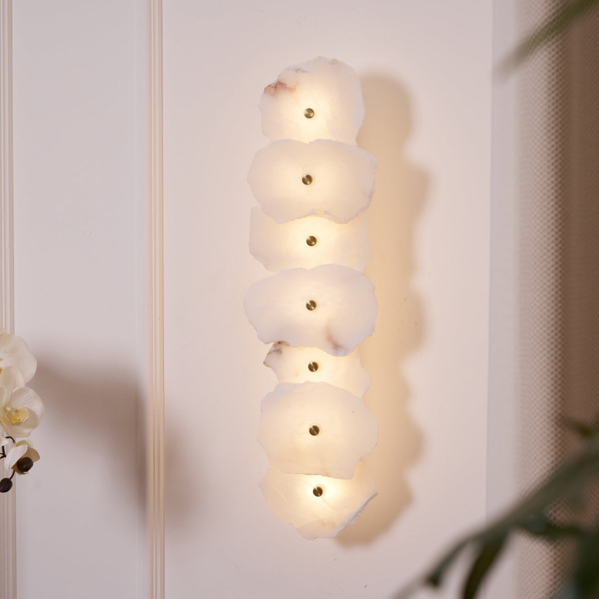 Petra Alabaster LED Wall Sconce