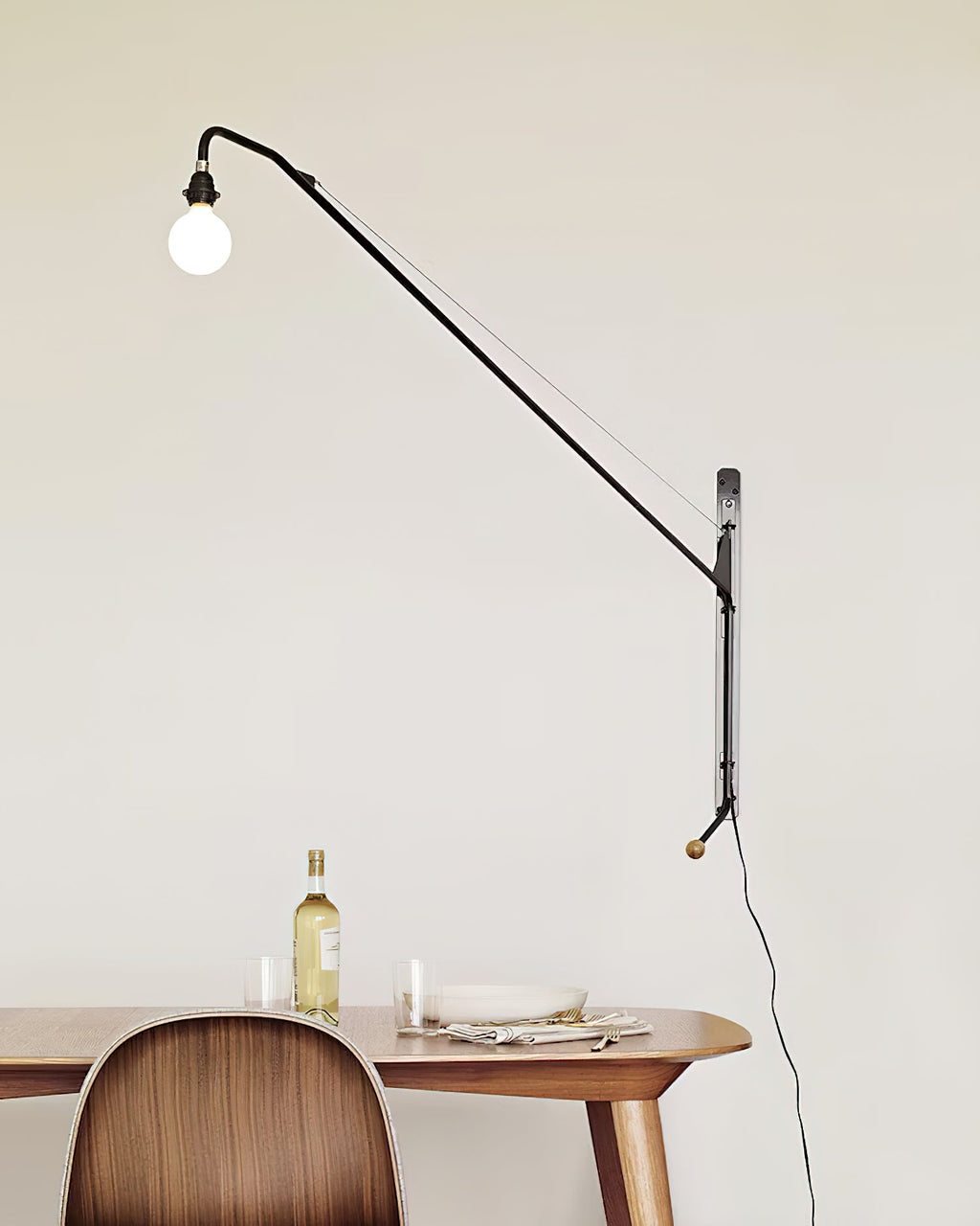Swing Arm Metal Wall Lamp — product view 12