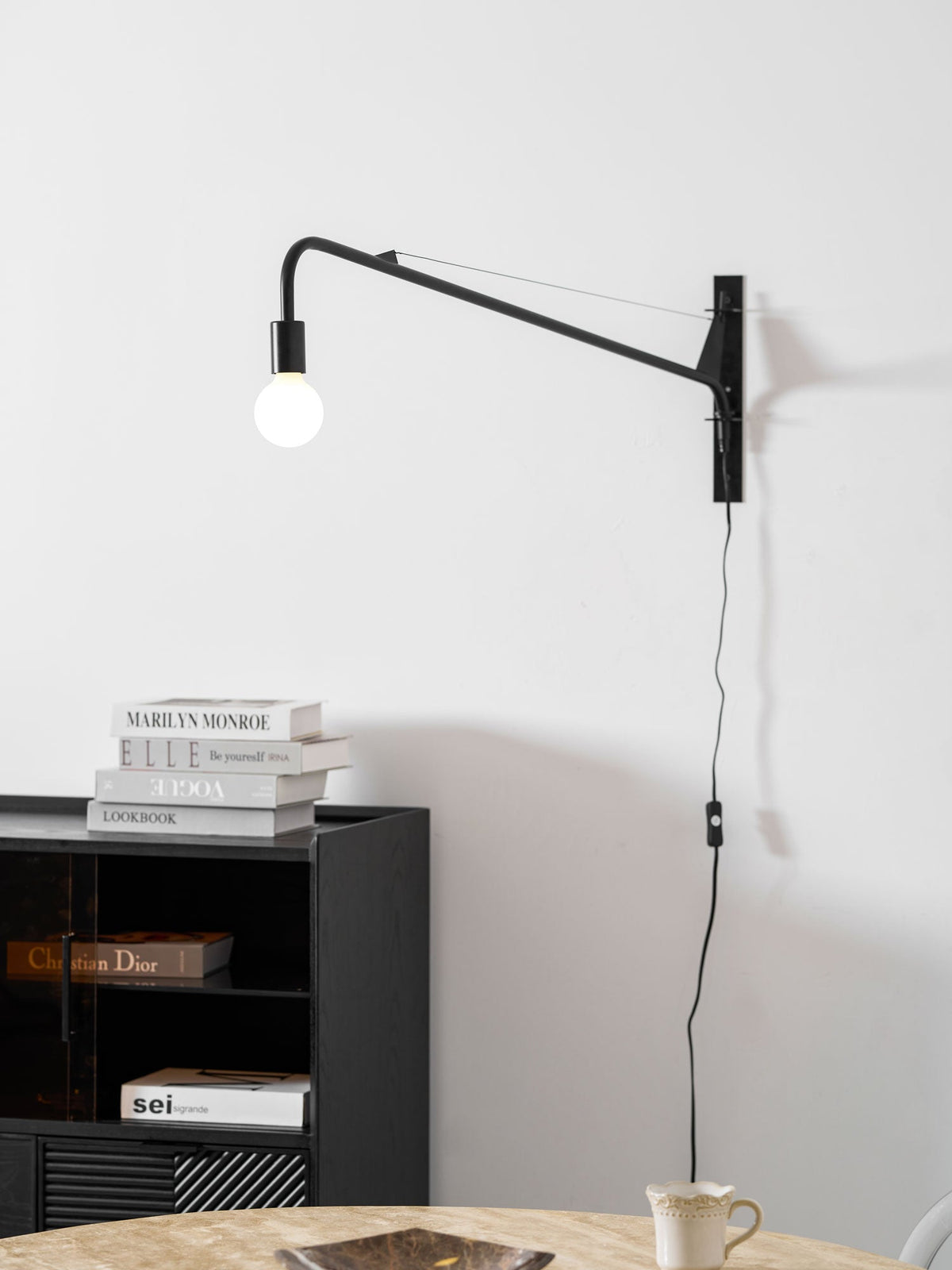 Swing Arm Metal Wall Lamp — product view 18