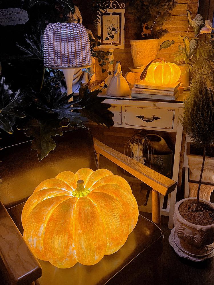 Pumpkin Metal Table Lamp — product view 22