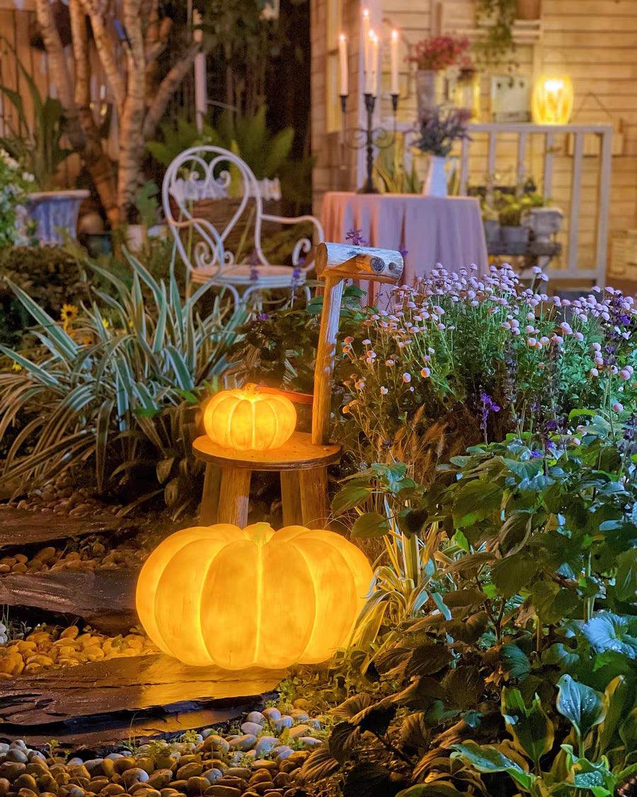 Pumpkin Metal Table Lamp — product view 25