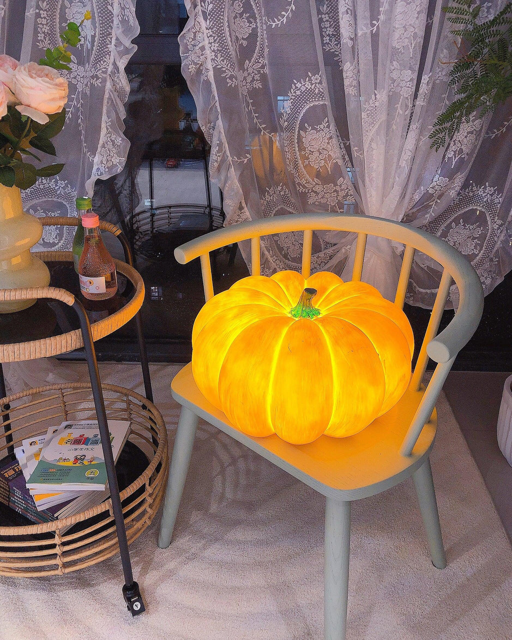 Pumpkin Metal Table Lamp — product view 33