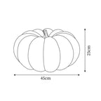 Pumpkin Metal Table Lamp — product view 5