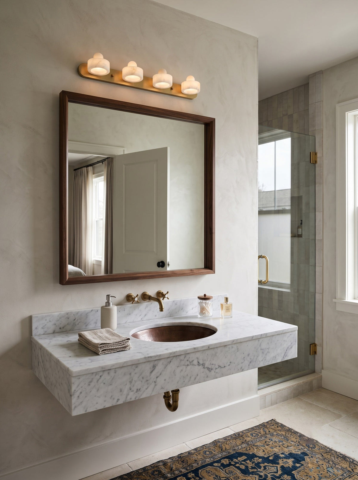 Tavros Alabaster Wall Sconce — product view 9