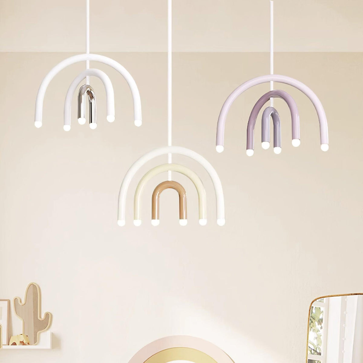 Rainbow Metal Pendant Lamp — product view 6