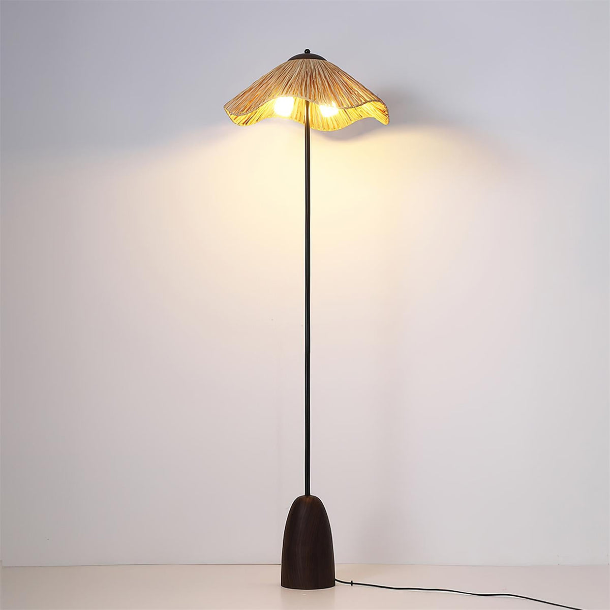 Rania Wood Floor Lamp — product view 15