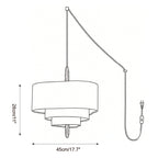 Raphia Plug In Pendant Light — product view 5