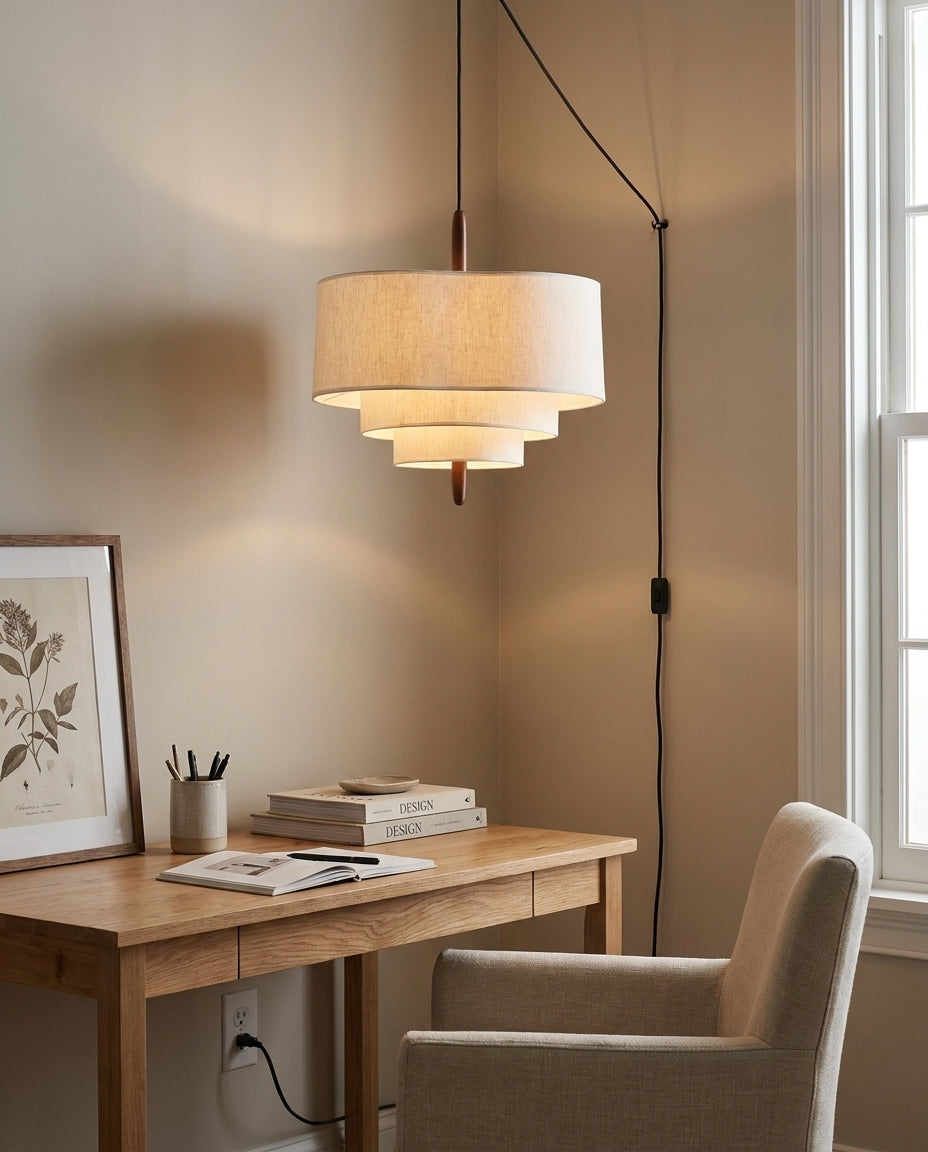 Raphia Plug In Pendant Light — product view 7