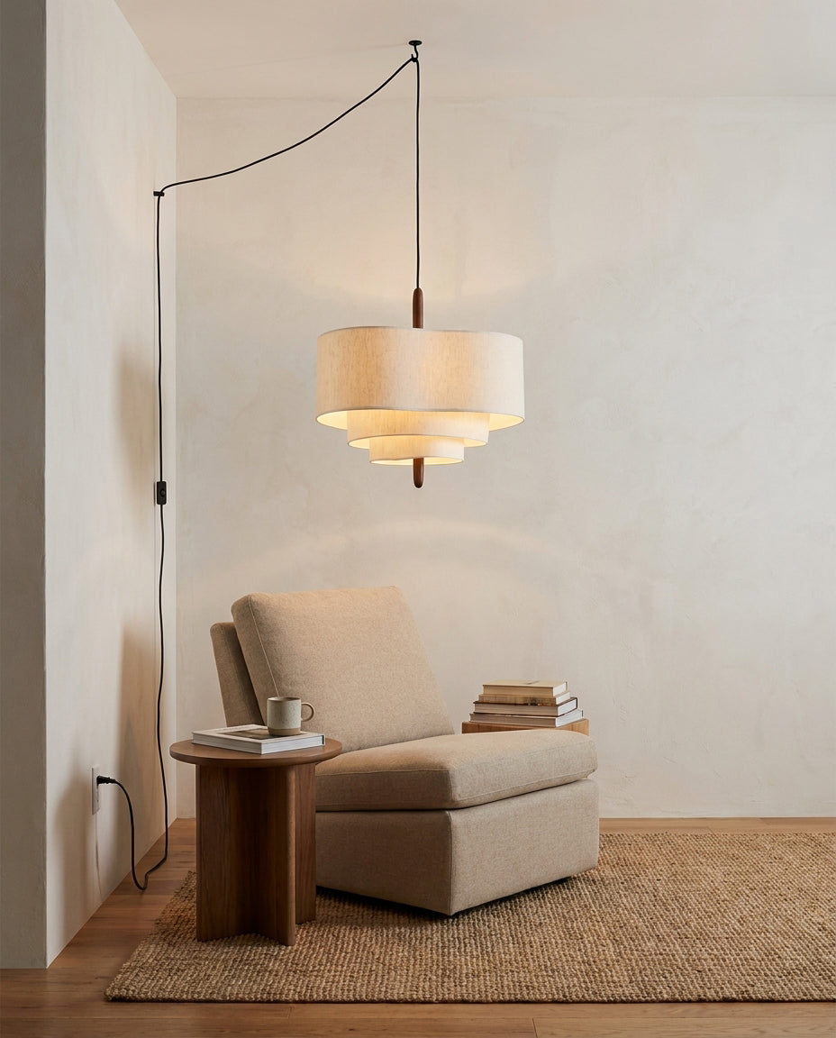 Raphia Plug In Pendant Light — product view 8