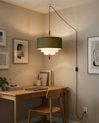 Raphia Plug In Pendant Light — product view 9