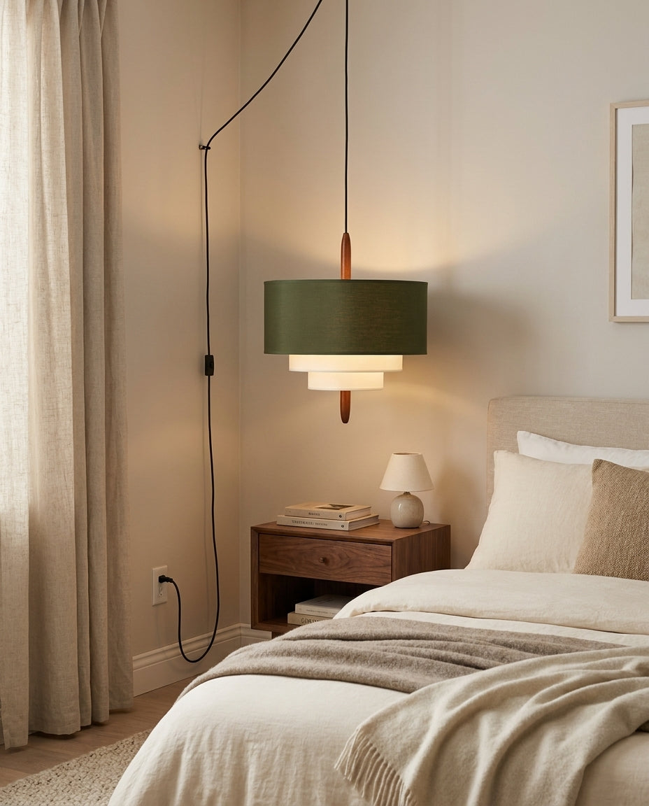 Raphia Plug In Pendant Light — product view 12