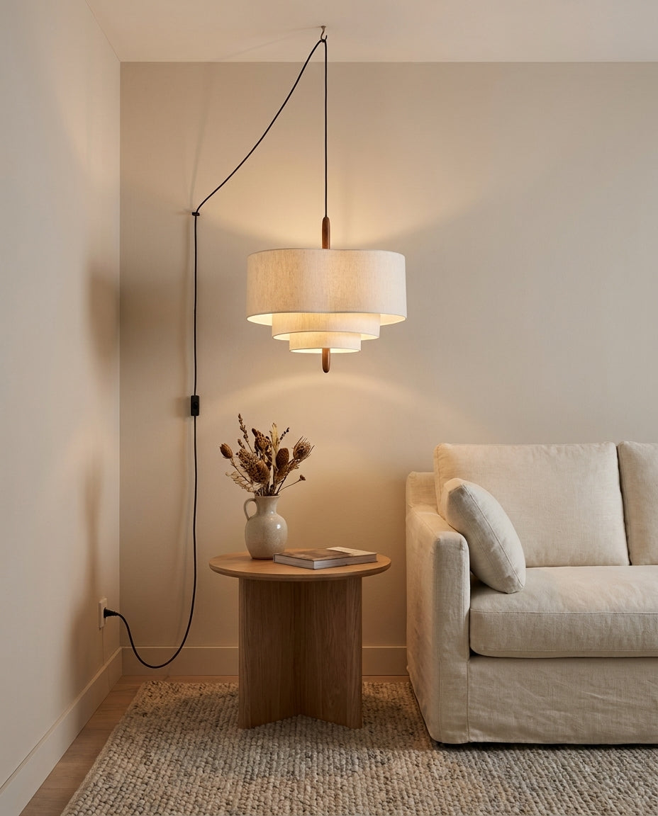 Raphia Plug In Pendant Light — product view 10