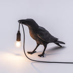 Raven Resin Table Lamp