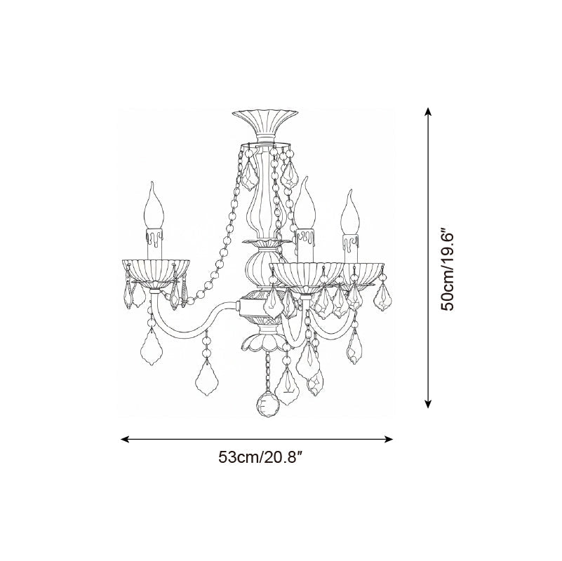 Regalia Metal Chandelier — product view 5