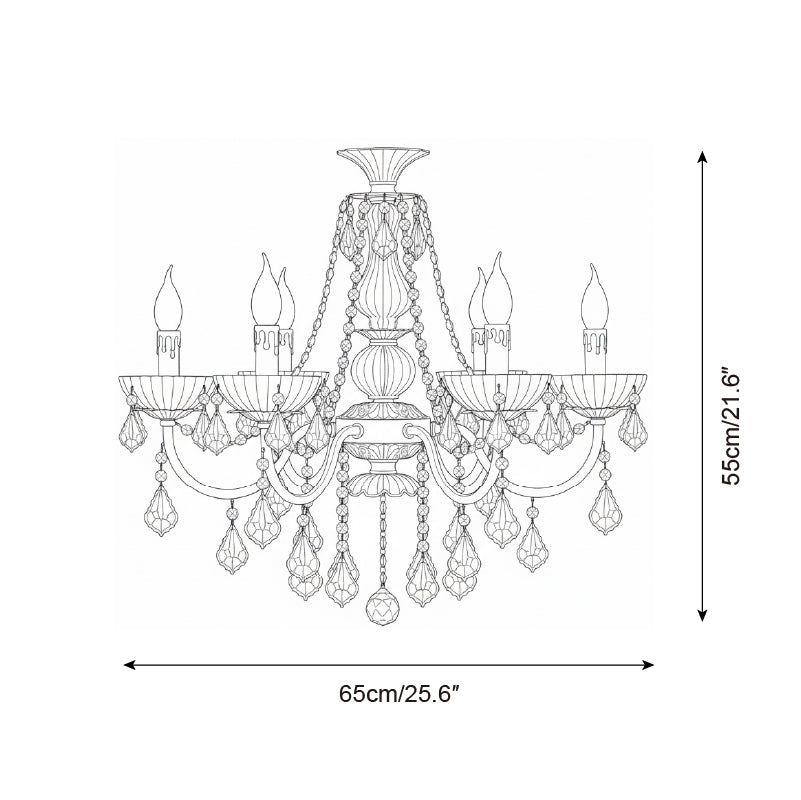Regalia Metal Chandelier — product view 6