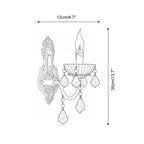 Regalia Glass Wall Lamp — product view 5