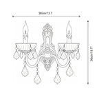 Regalia Glass Wall Lamp — product view 6