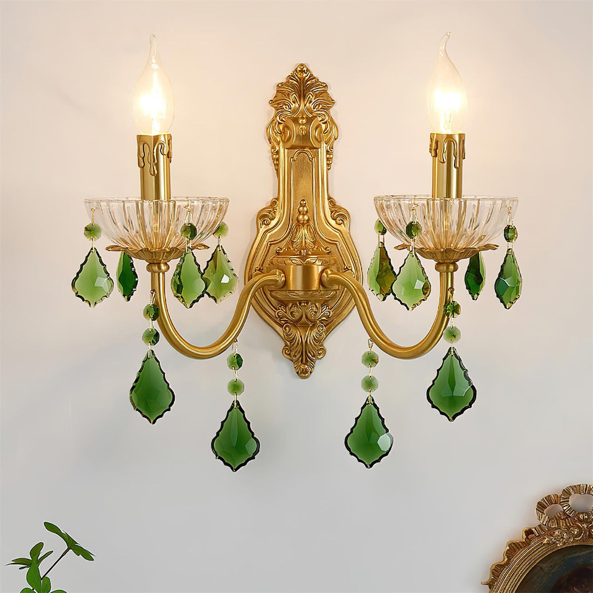 Regalia Glass Wall Lamp — product view 2