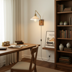 Retro Kelsey Plug In Glass Wall Light — product view 8