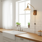 Retro Kelsey Plug In Glass Wall Light — product view 7