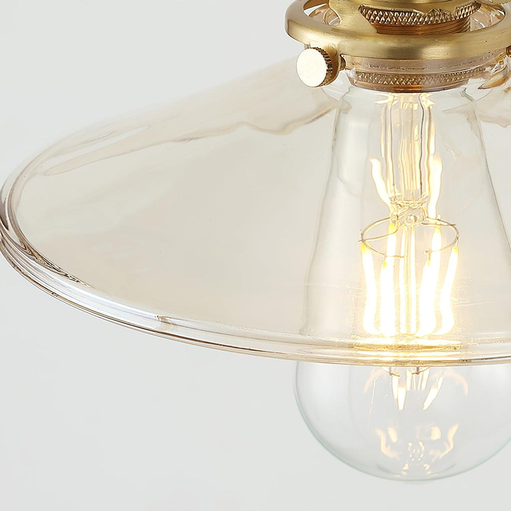 Retro Kelsey Plug In Glass Wall Light — product view 24