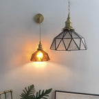 Retro Pastoral Glass Wall Lamp — product view 13