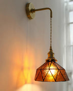 Retro Pastoral Glass Wall Lamp — product view 15