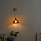 Retro Pastoral Glass Wall Lamp — product view 17