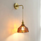 Retro Pastoral Glass Wall Lamp — product view 18