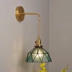 Retro Pastoral Glass Wall Lamp — product view 8
