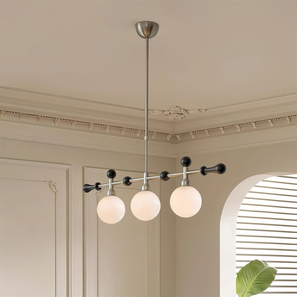 Retro Satilla Glass Chandelier — product view 8