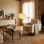 Japanese Rice Paper Floor Lamp — product view 3