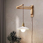 Rigale Plug In Glass Wall Lamp — product view 13