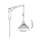 Rigale Plug In Glass Wall Lamp — product view 7