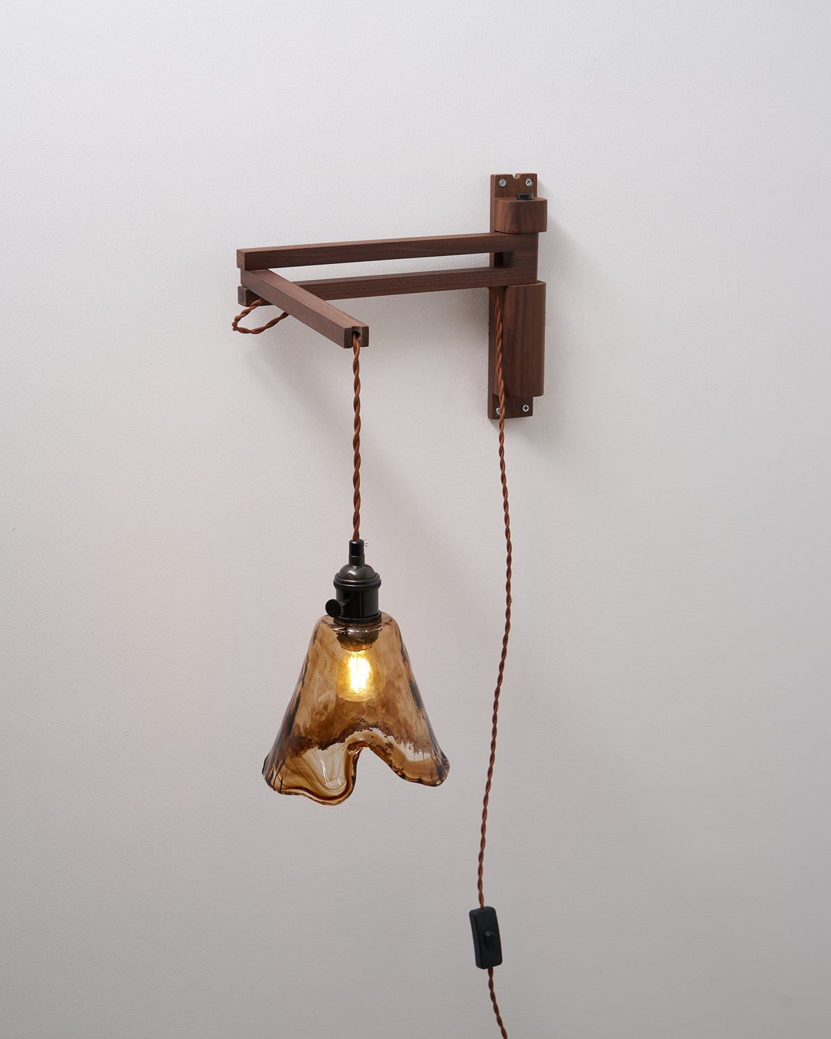 Rigale Plug In Glass Wall Lamp — product view 28