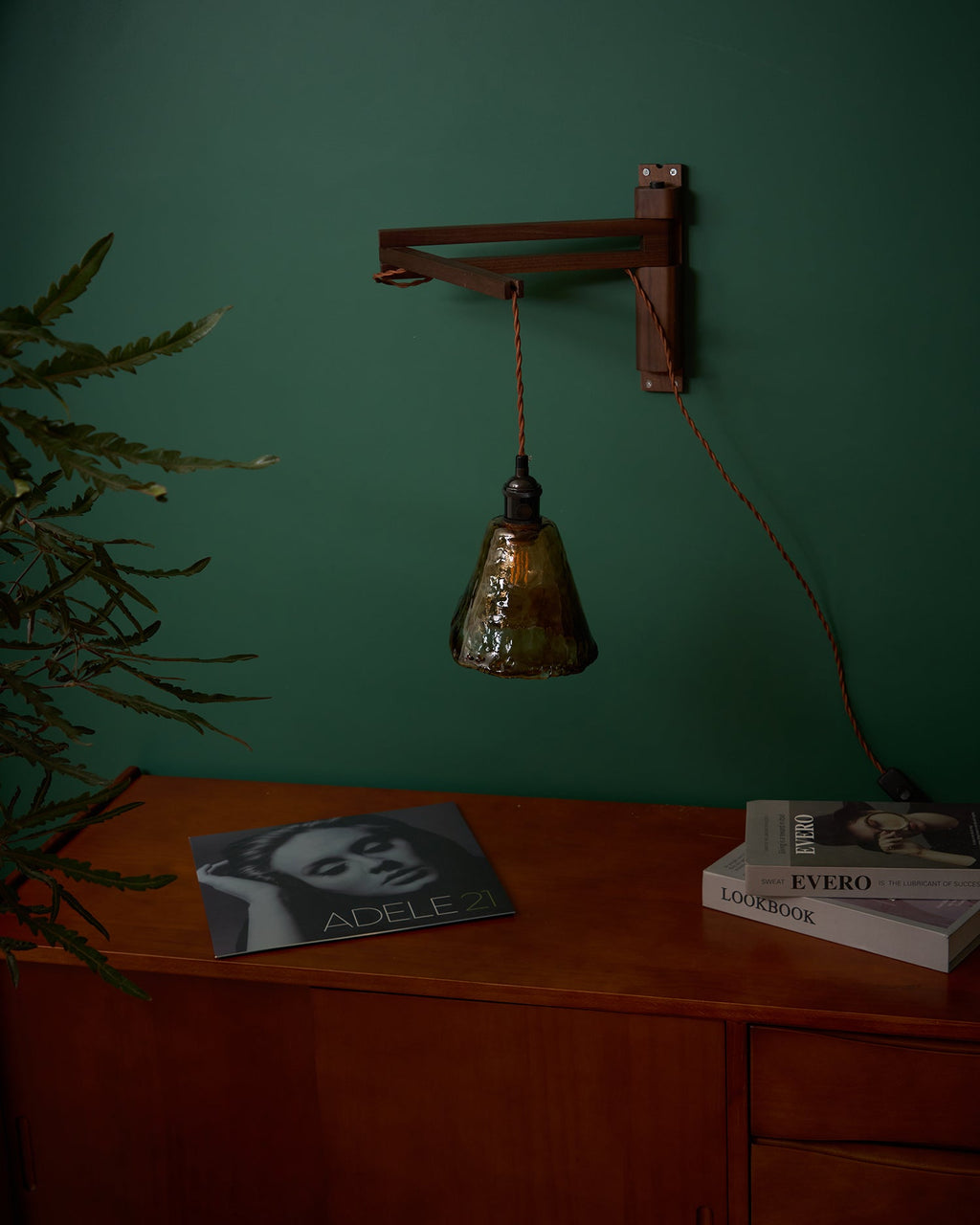 Rigale Plug In Glass Wall Lamp — product view 21